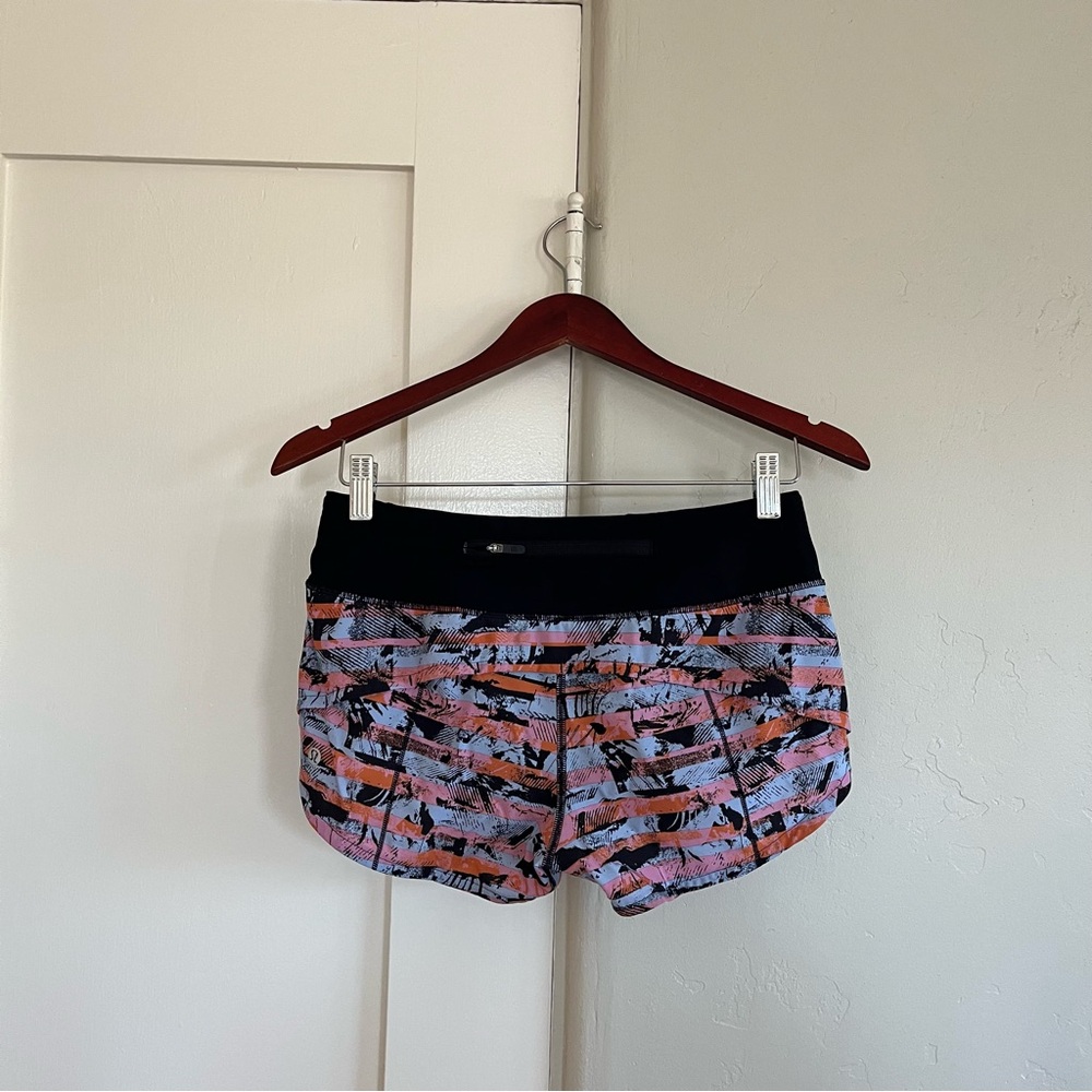 Euc | Lululemon | Patterned Running Shorts - image 2